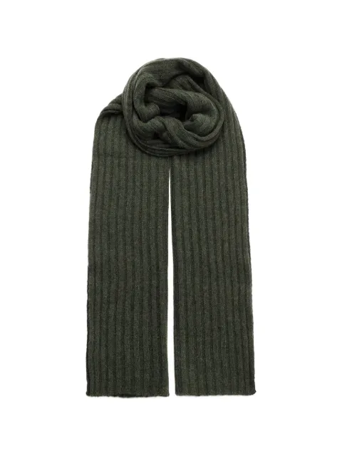 Al Duca D’Aosta 1902 ribbed cashmere scarf