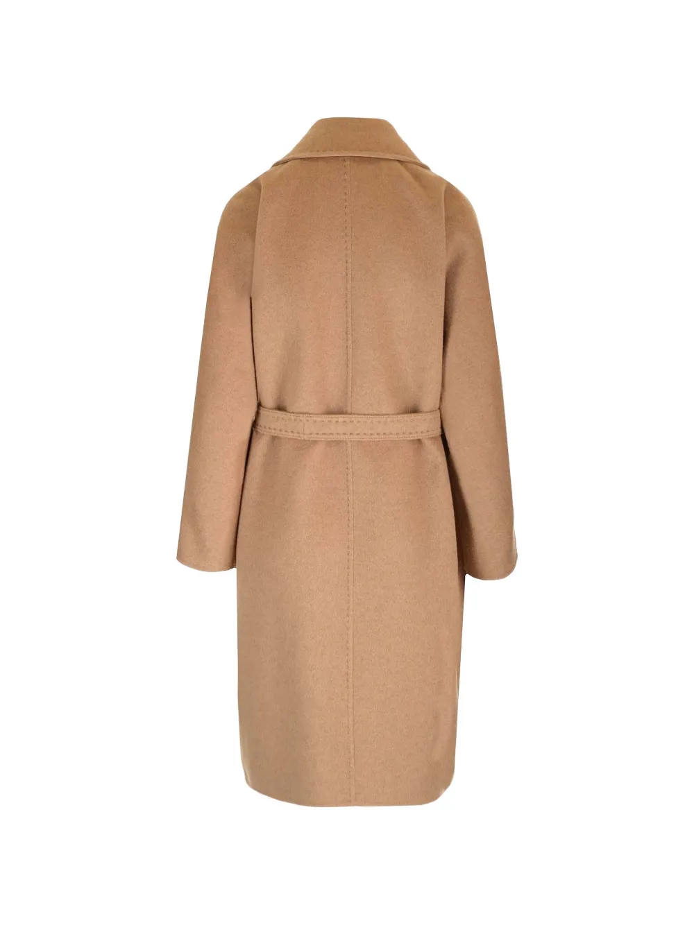  Max Mara Manteau Valle à Taille Ceinturée - Tons Neutres 