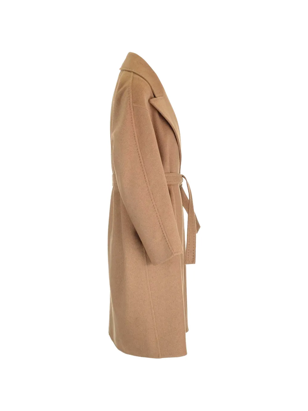  Max Mara Manteau Valle à Taille Ceinturée - Tons Neutres 