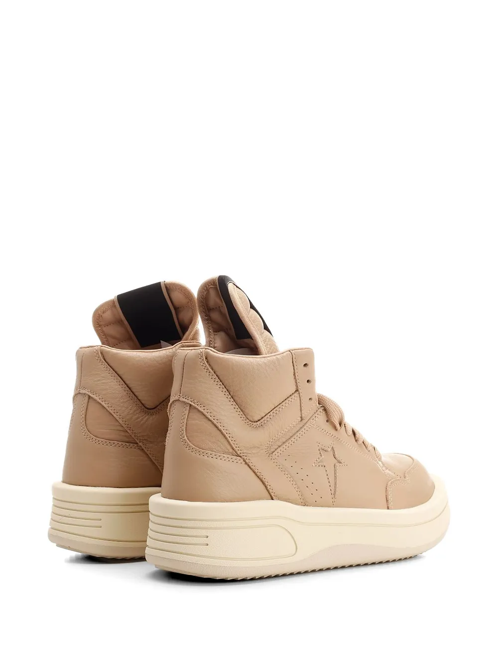 Rick Owens DRKSHDW x Converse Turbowpn leather sneakers Beige