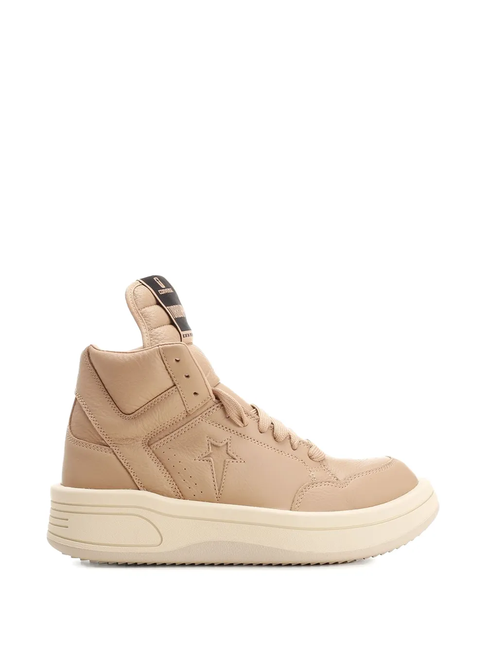 Rick Owens DRKSHDW x Converse Turbowpn leather sneakers - Toni neutri