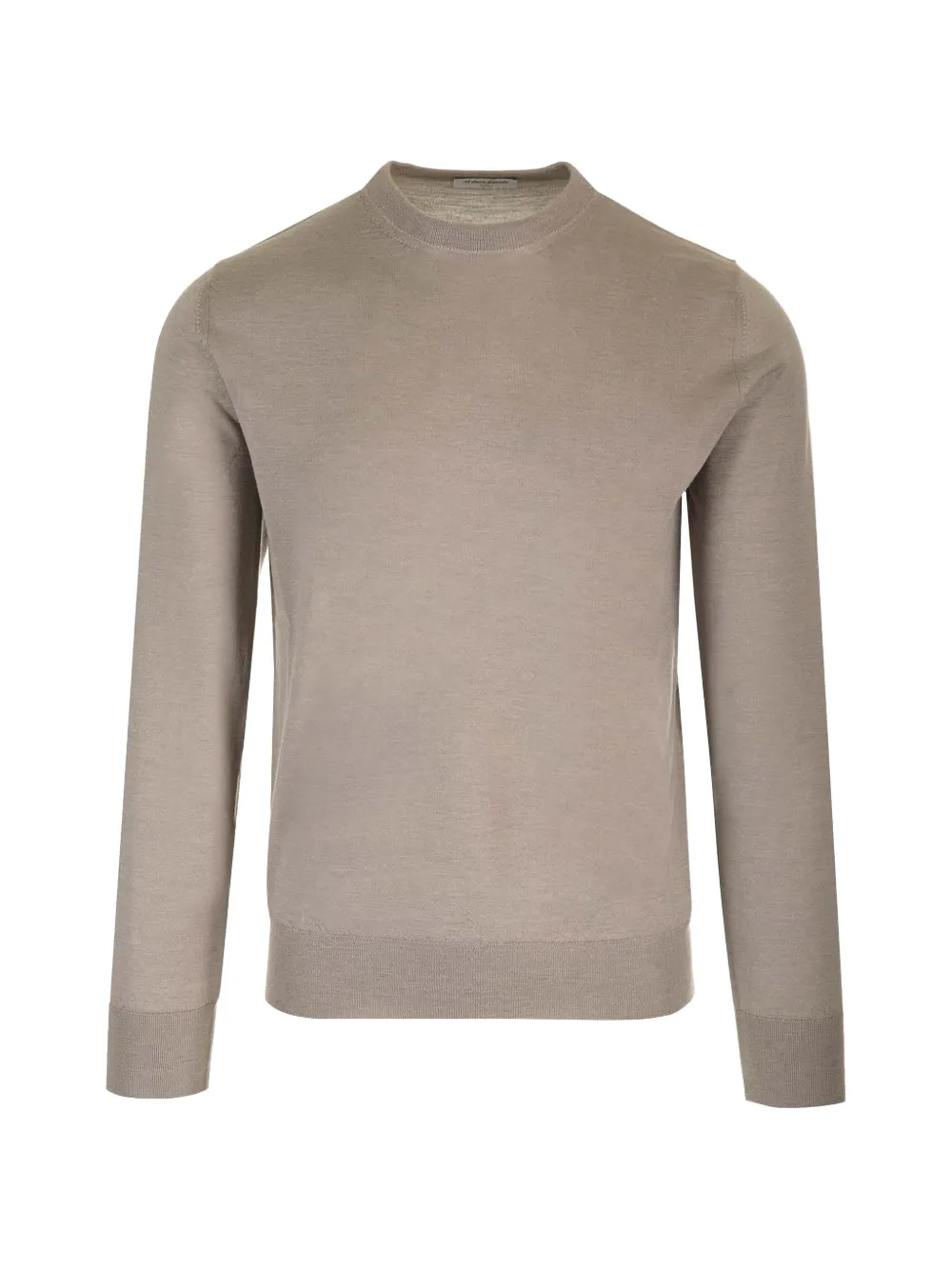 Al Duca D’Aosta 1902 crew-neck fine-knit sweater - Nude