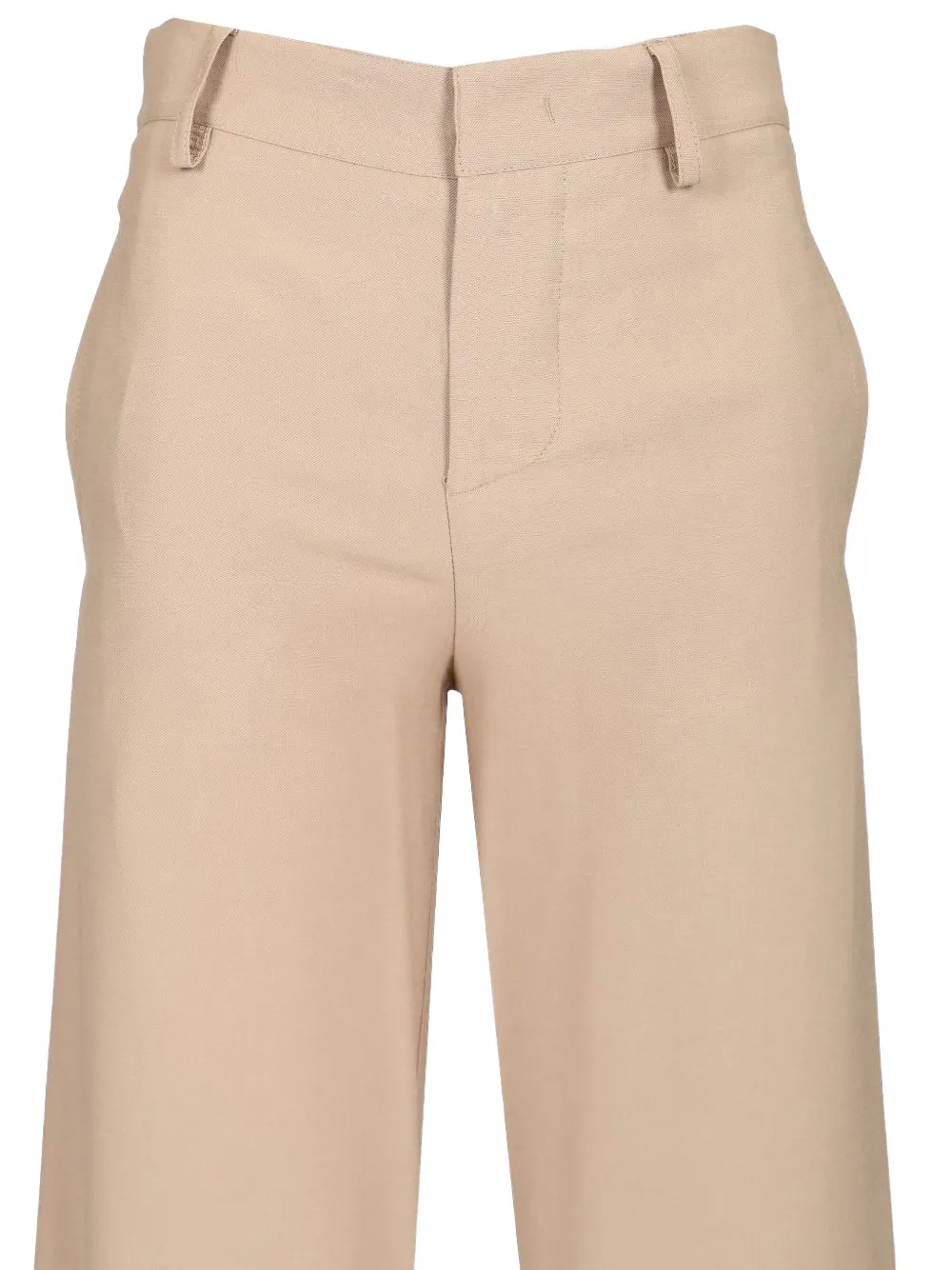 Al Duca D Aosta 1902 Broek met wijde pijpen Beige