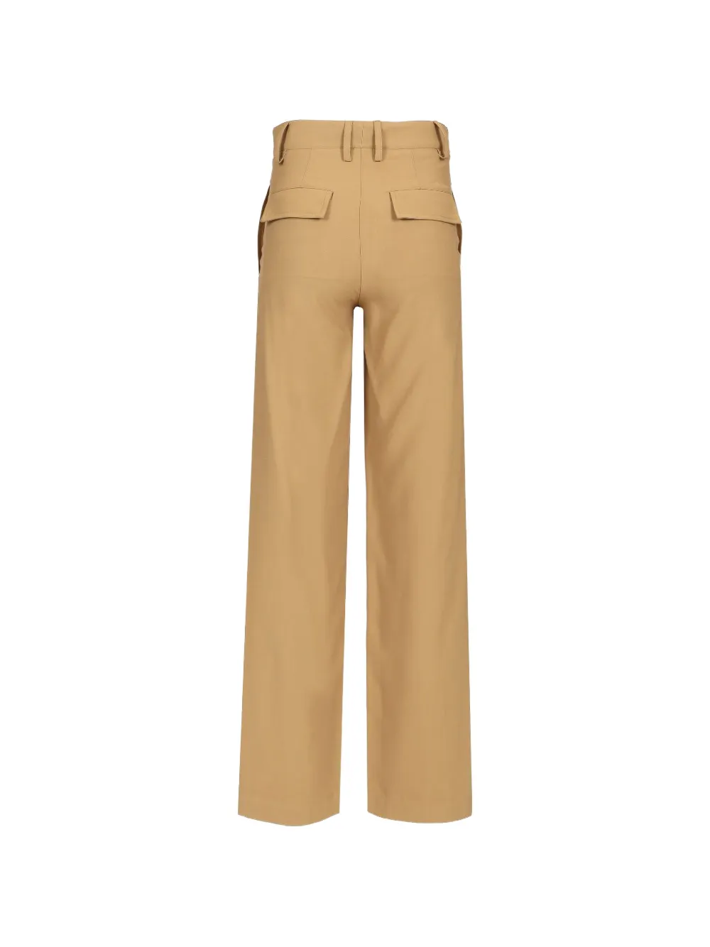 Al Duca D Aosta 1902 Pantalon met wijde pijpen Beige