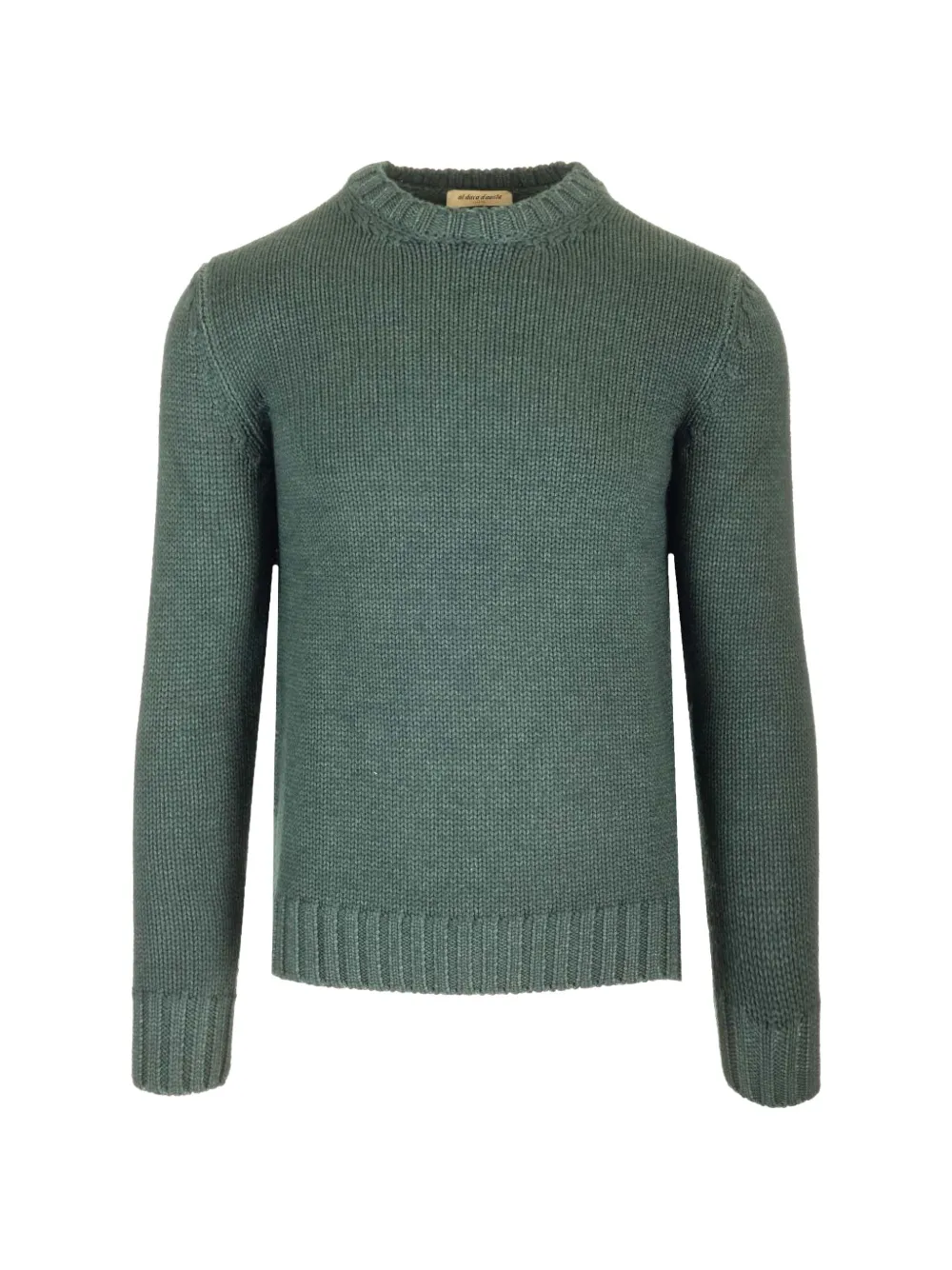 Al Duca D’Aosta 1902 merino-wool crew-neck jumper - Verde
