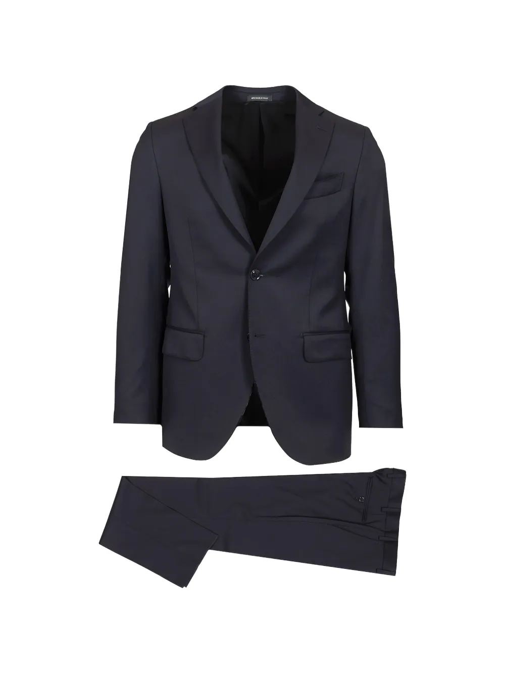 Al Duca D’Aosta 1902 single-breasted wool suit - Blu