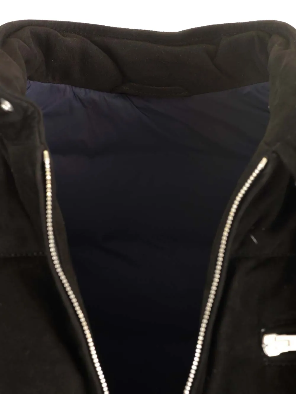 Al Duca D Aosta 1902 Suède bodywarmer Zwart