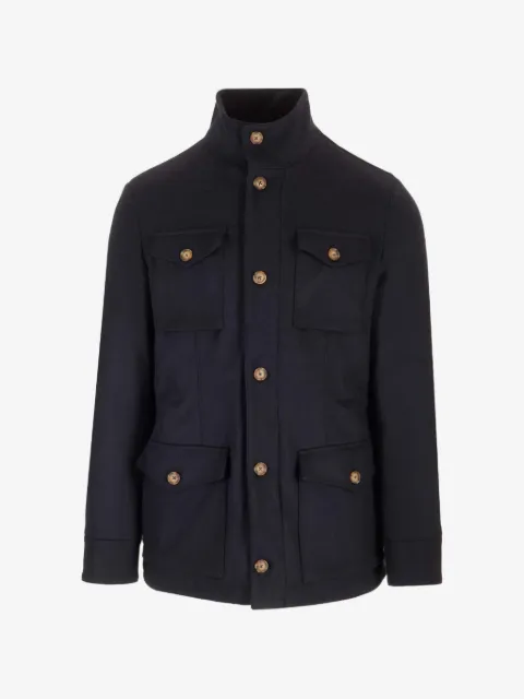 Al Duca D’Aosta 1902 four-pocket high-neck jacket