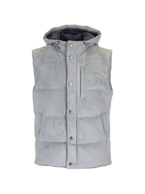 Al Duca D’Aosta 1902 padded hooded gilet