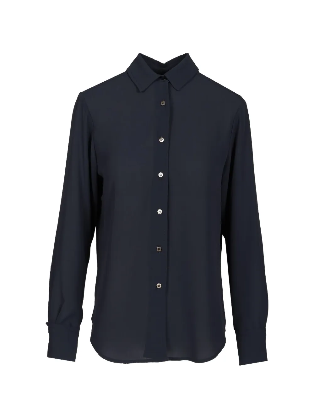 Al Duca D’Aosta 1902 crepe shirt - Blau