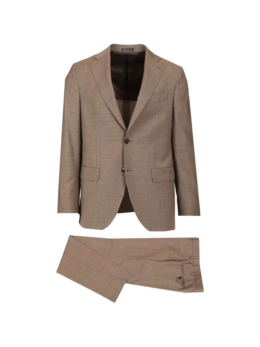 Al Duca D’Aosta 1902 Zelander single-breasted suit - Toni neutri