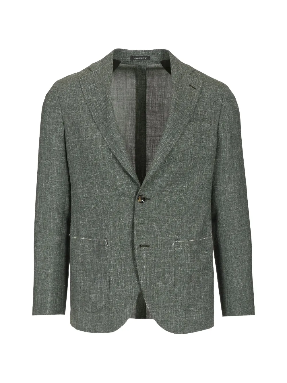 Al Duca D’Aosta 1902 melange unlined jacket - Verde