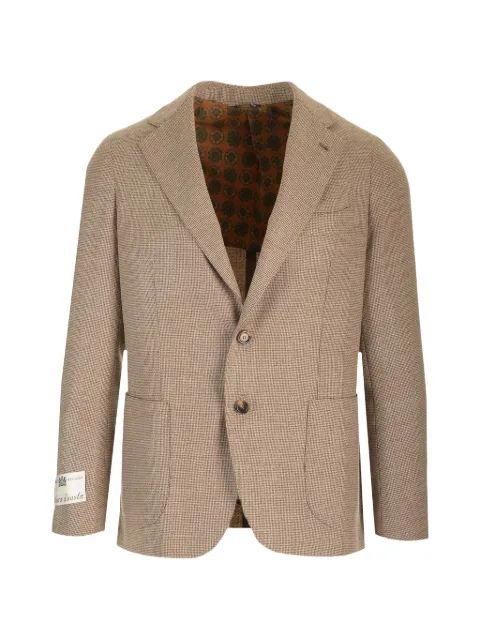 Al Duca D’Aosta 1902 basket-weave blazer