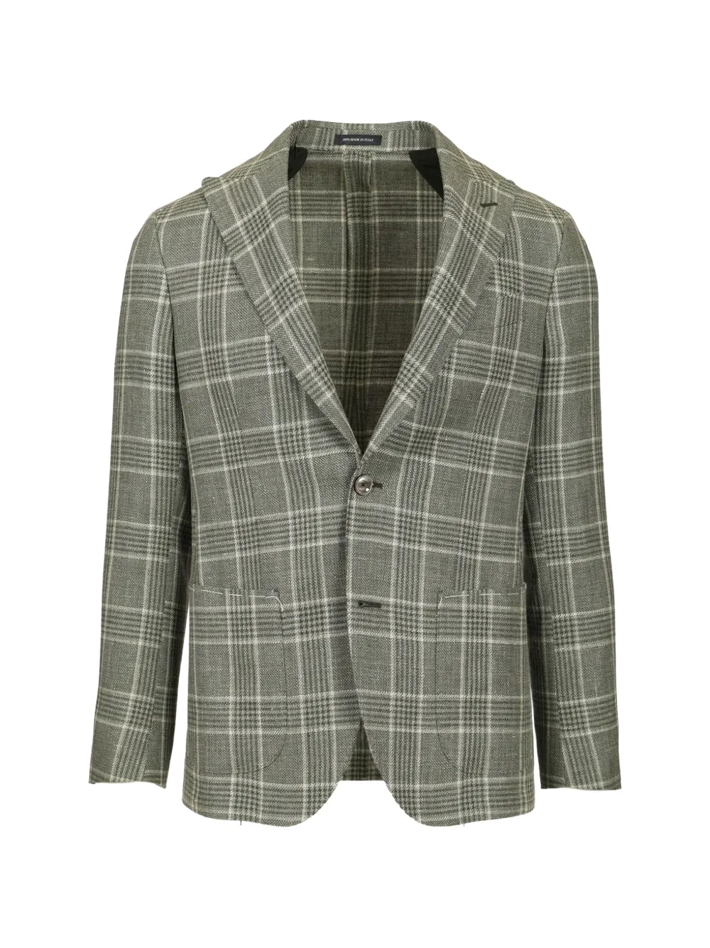 Al Duca D’Aosta 1902 Prince of Wales-check blazer - Verde