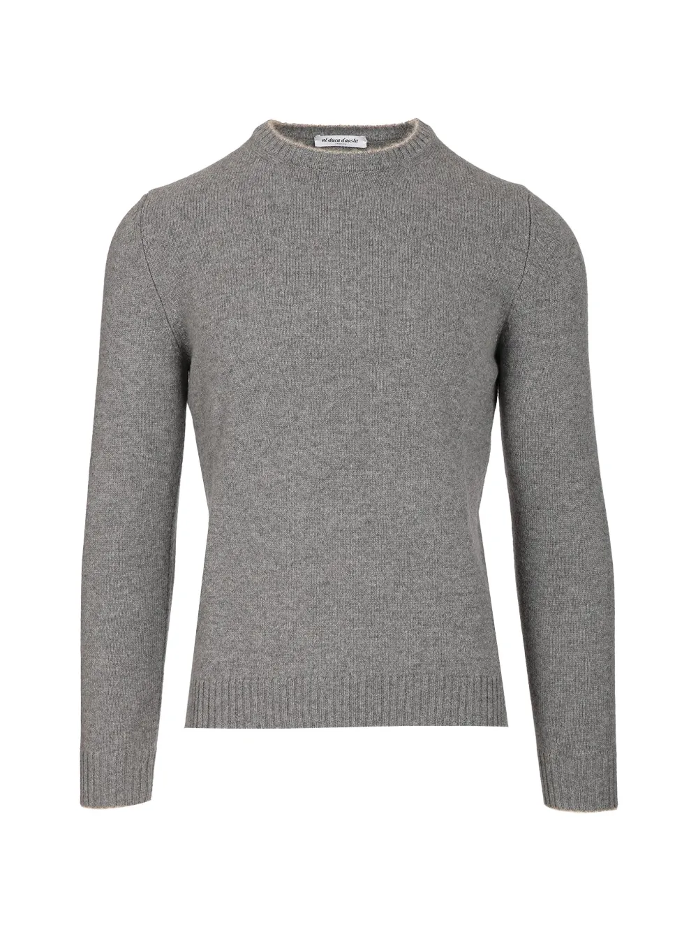 Al Duca D’Aosta 1902 ribbed-trim jumper - Grau