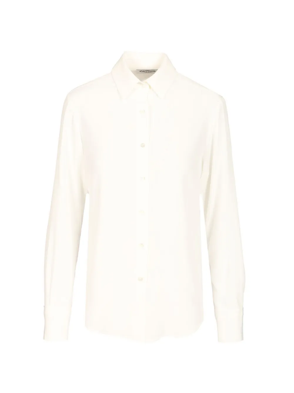 Al Duca D’Aosta 1902 crepe-texture shirt - Bianco