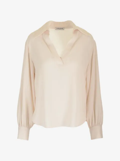 Al Duca D’Aosta 1902 Blusa gola V com mangas longas