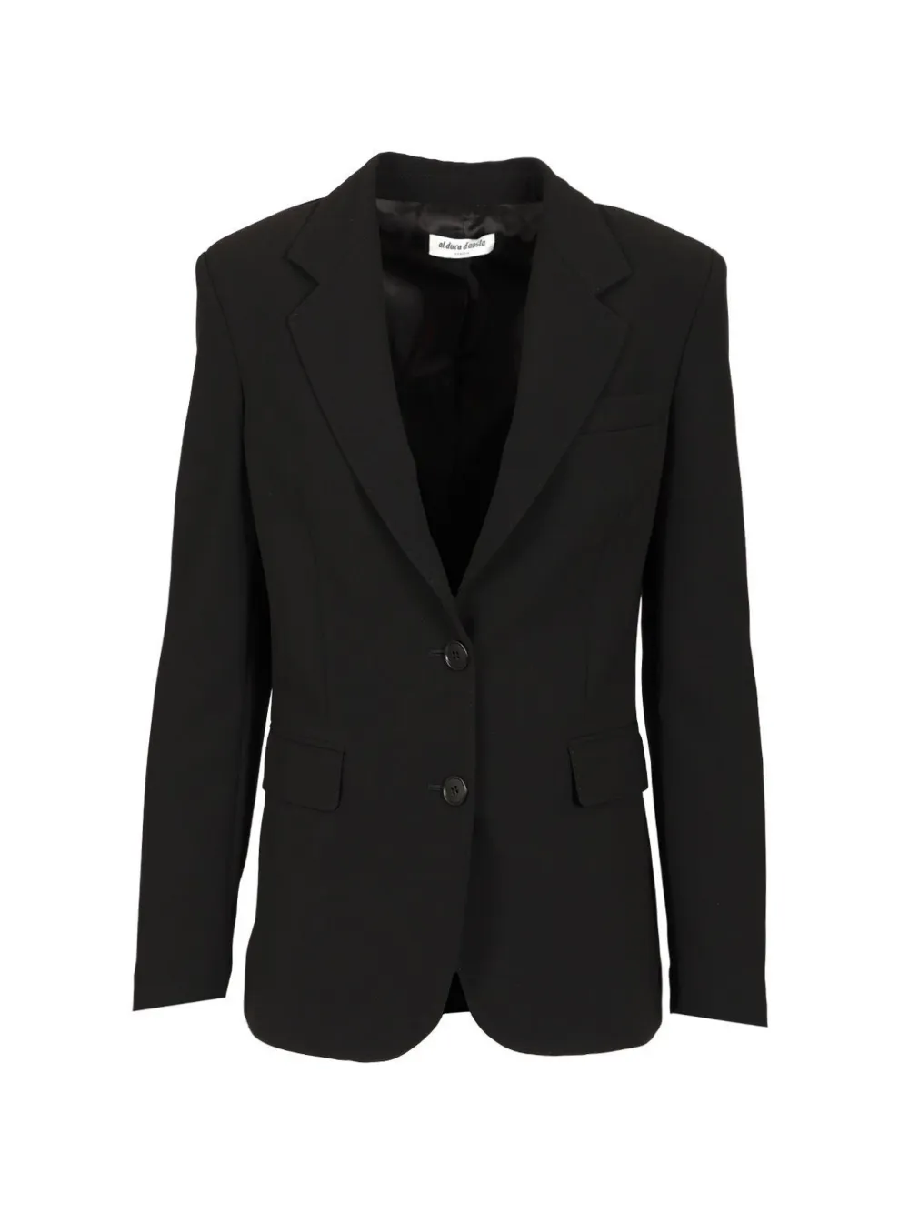 Al Duca D’Aosta 1902 single-breasted notch-lapel blazer - Nero