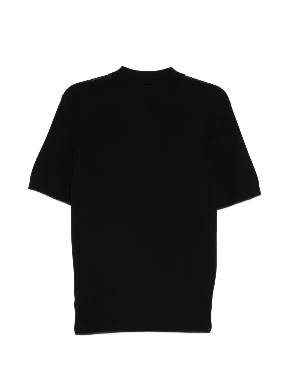  Fred Perry Textured-panel Zip-up Sweater - Noir 