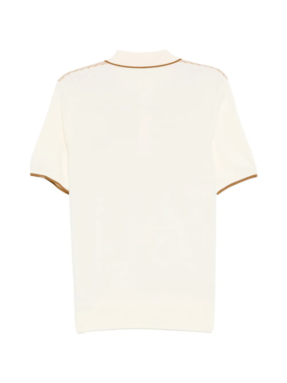 Fred Perry Laurel Wreath poloshirt met textuur Beige