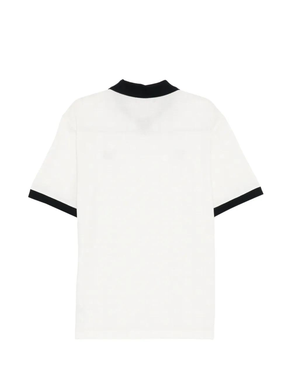 Fred Perry Poloshirt met jacquard Wit