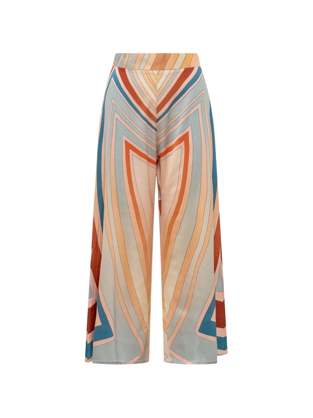 KOSE Eli geometric-print trousers - Blau