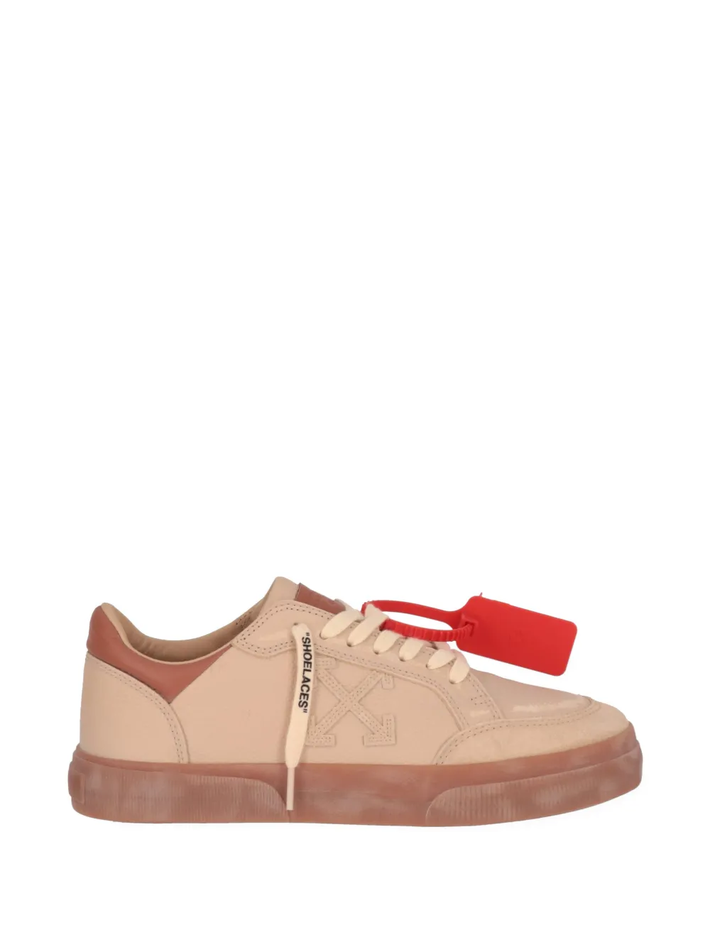 Off-White Arrow-detail sneakers - Nude