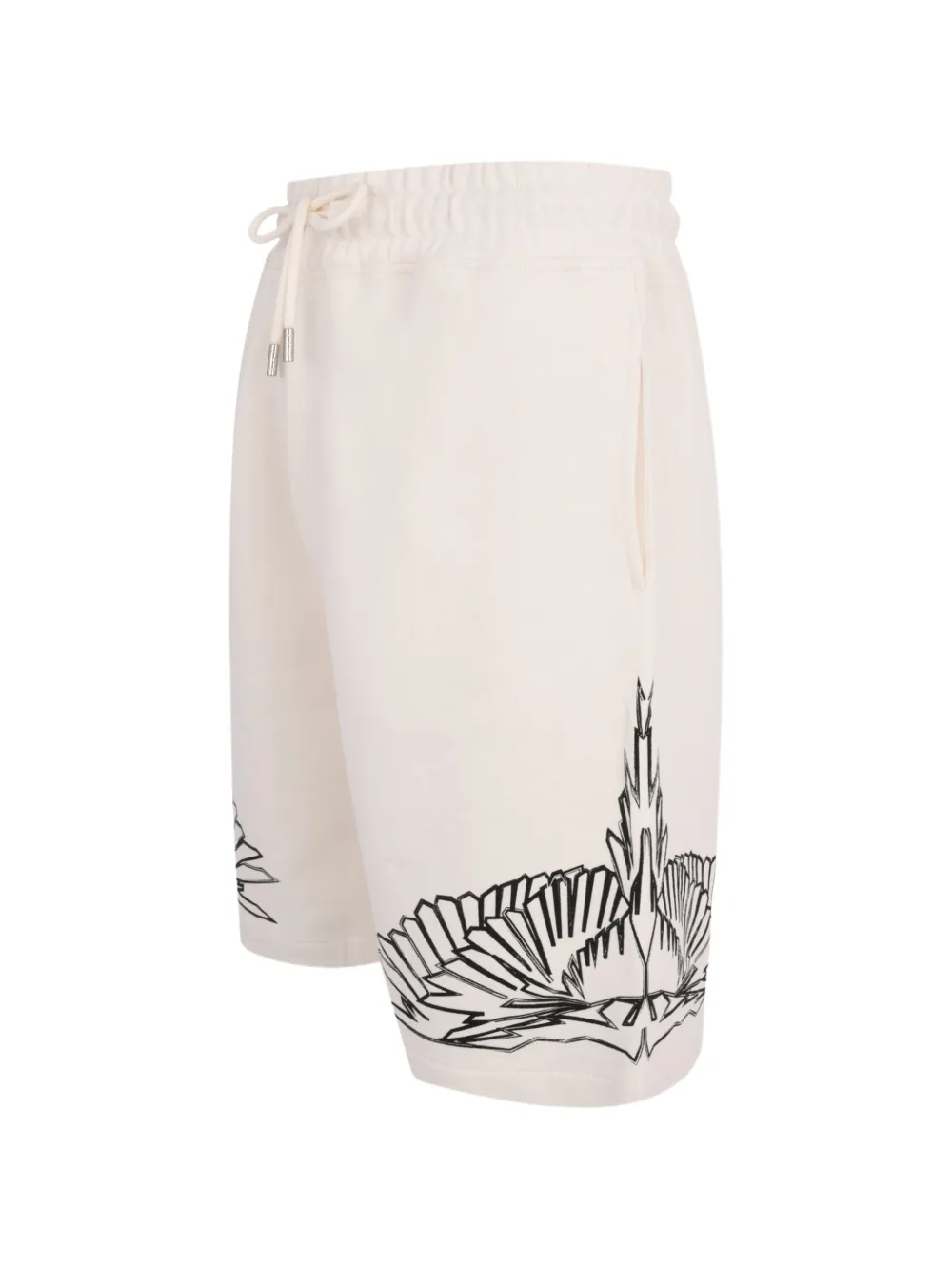 COUNTY OF MILAN Shorts met trekkoord Beige
