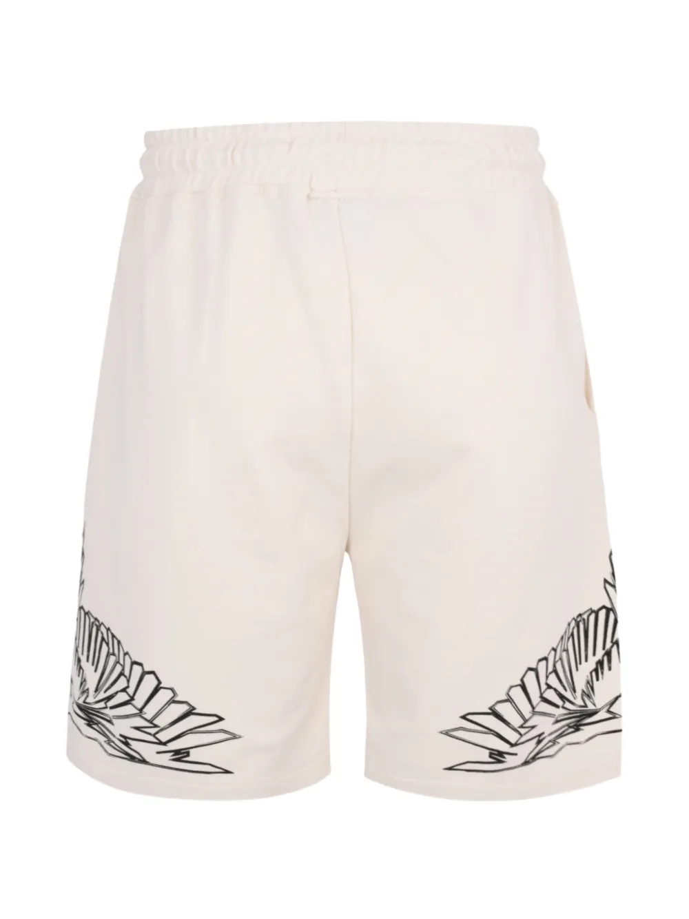 COUNTY OF MILAN Shorts met trekkoord Beige