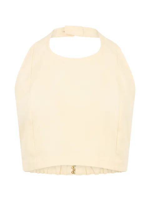 Le Kasha halterneck crop top