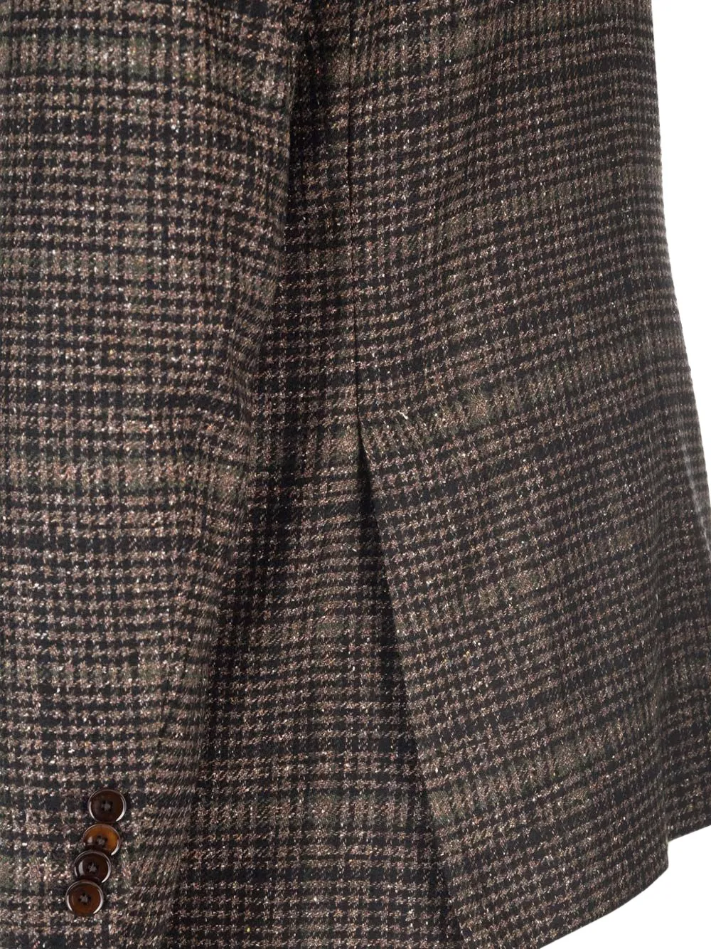 Al Duca D Aosta 1902 Geruite blazer Zwart