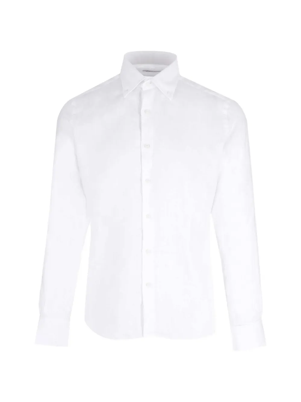Al Duca D’Aosta 1902 button-down linen shirt - Weiß