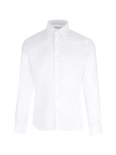 Al Duca D’Aosta 1902 button-down linen shirt