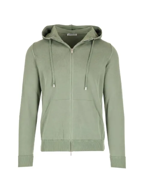Al Duca D’Aosta 1902 zip-up drawstring hoodie