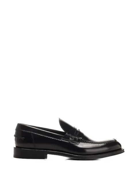 corvari polished penny loafers