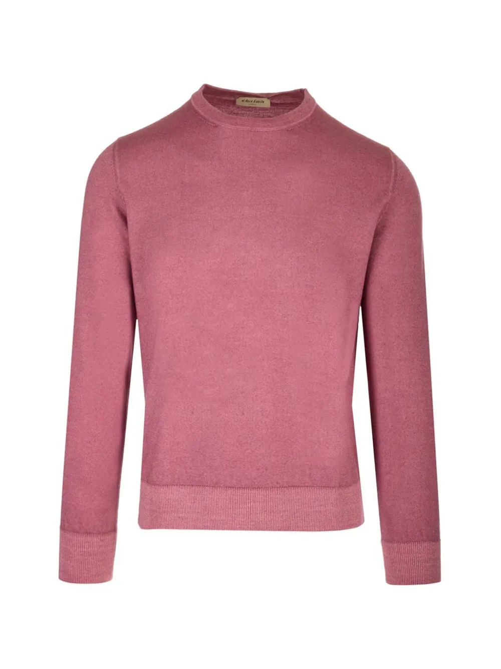 Al Duca D’Aosta 1902 crew-neck merino-wool sweater - Rosa