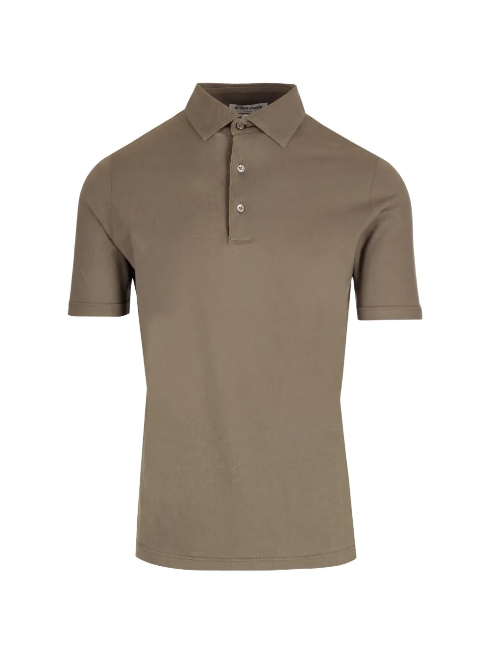 Al Duca D’Aosta 1902 piqué polo shirt - Nude
