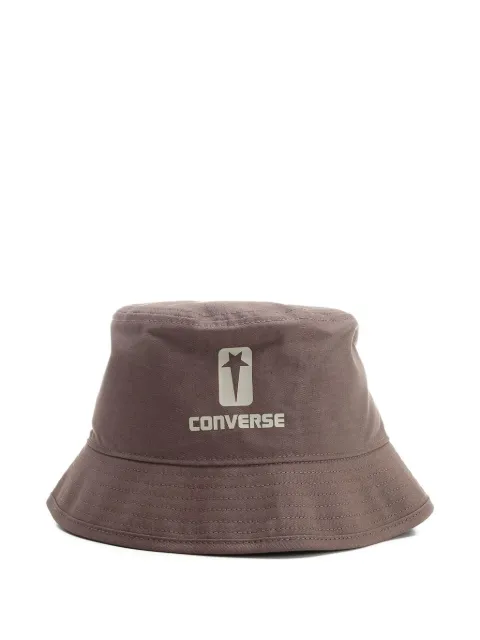 Rick Owens DRKSHDW x Converse logo-print cotton bucket hat