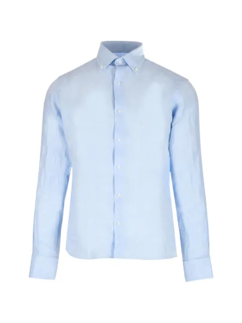 Al Duca D’Aosta 1902 button-down collar linen shirt
