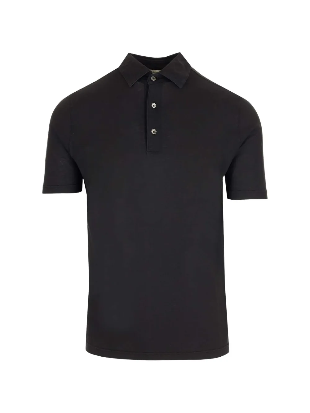 Al Duca D’Aosta 1902 slim-fit cotton polo shirt - Schwarz