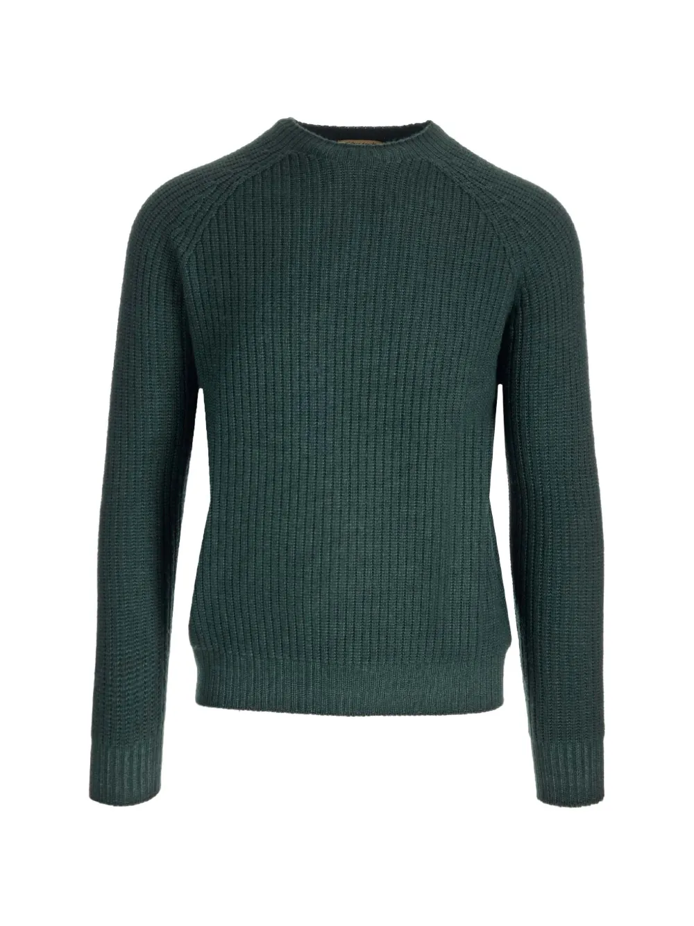 Al Duca D’Aosta 1902 ribbed-knit crew-neck sweater - Verde