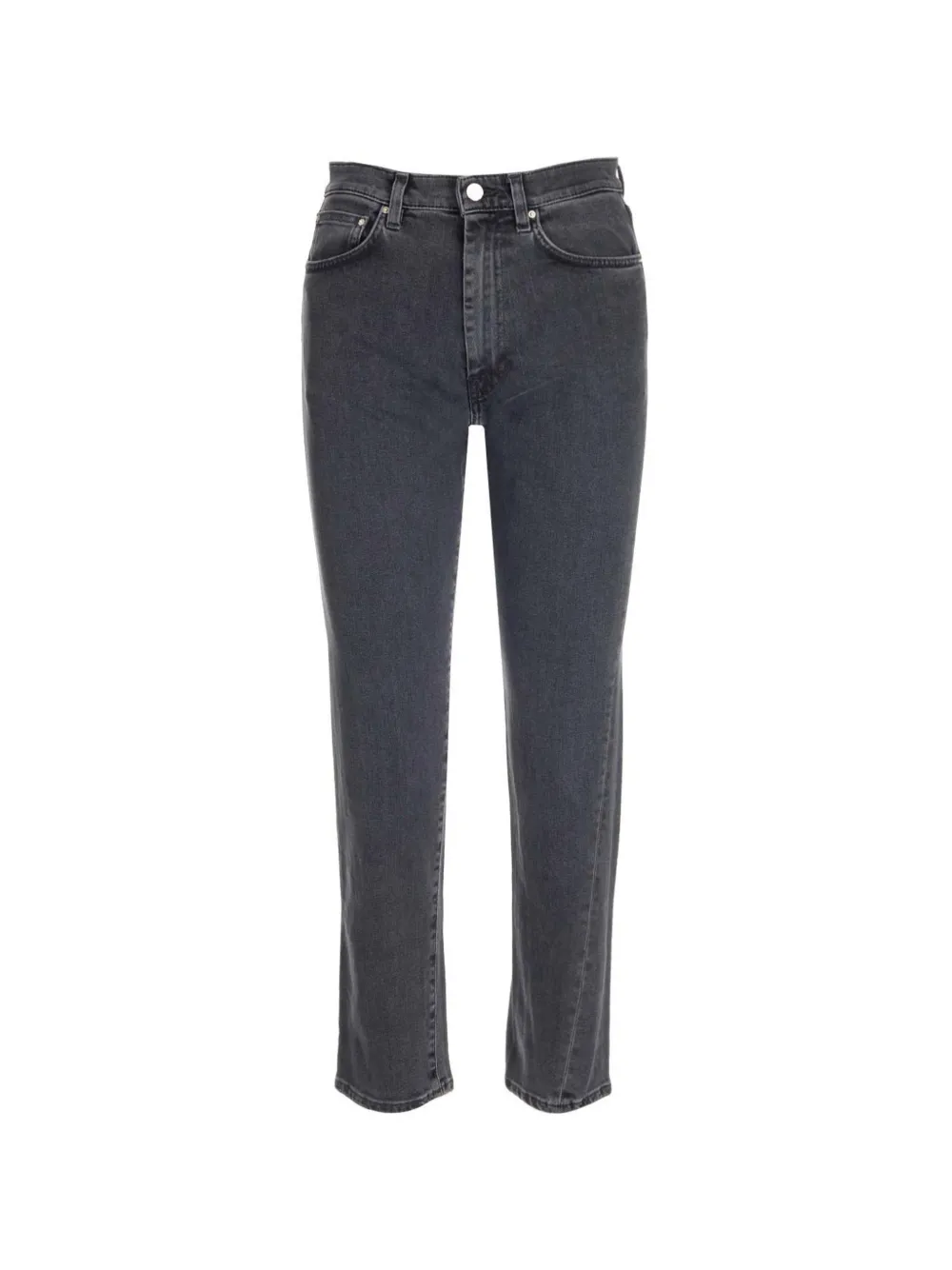 TOTEME twisted seam slim-fit jeans - Grau