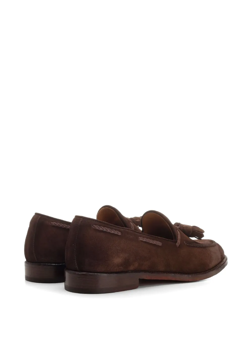 corvari Misano tassel-detail boat shoes Bruin