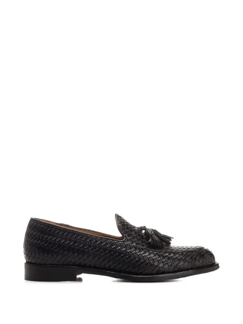 corvari woven-design tassel-embellished loafers