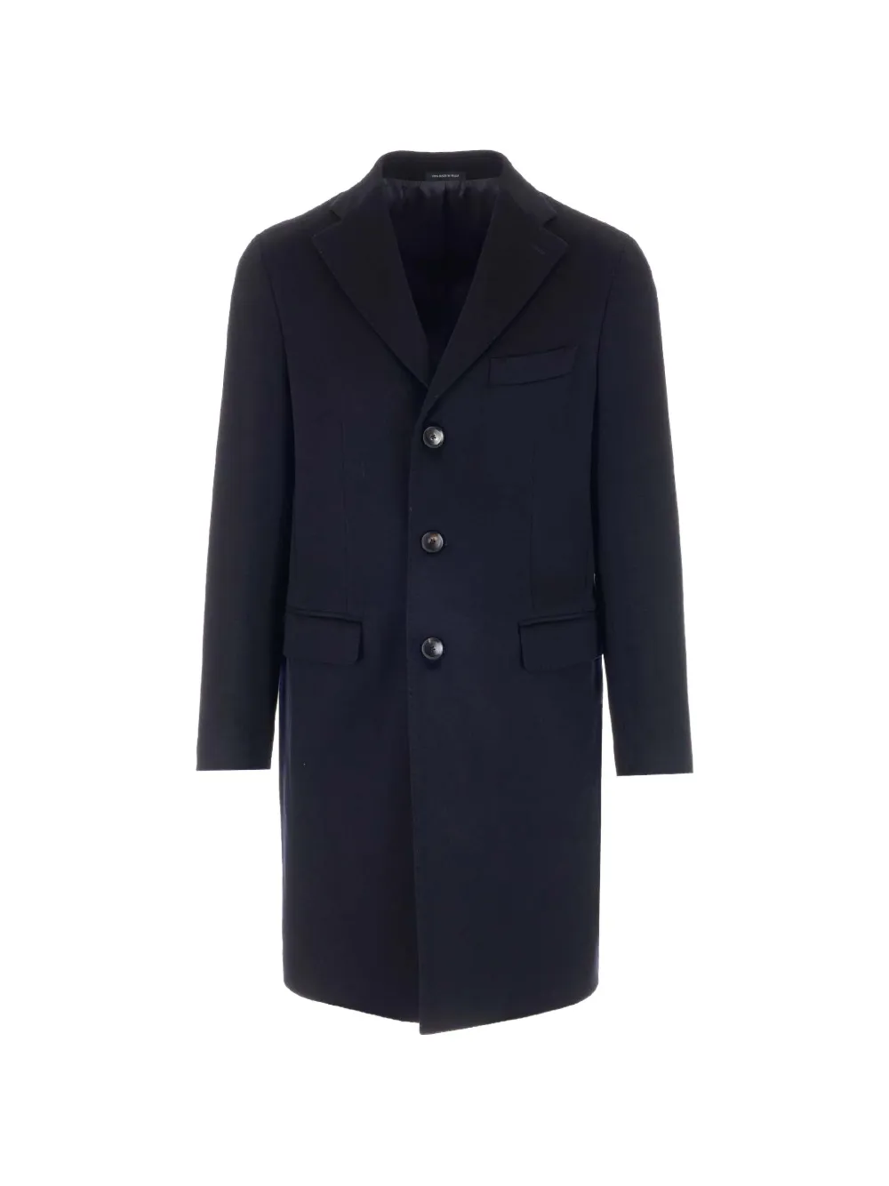 Al Duca D’Aosta 1902 single-breasted cashmere coat - Blu