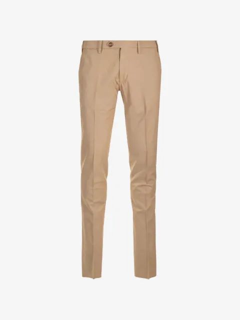 Al Duca D’Aosta 1902 pressed-crease slim-fit trousers