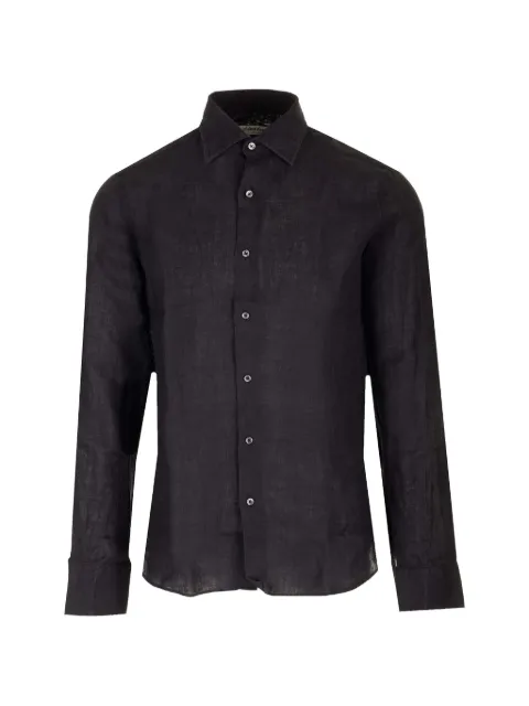 Al Duca D’Aosta 1902 long-sleeve button-down linen shirt