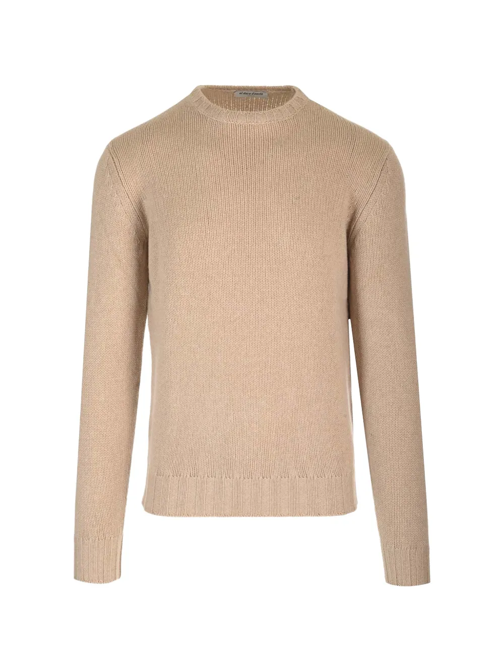 Al Duca D’Aosta 1902 ribbed-knit cashmere sweater - Nude