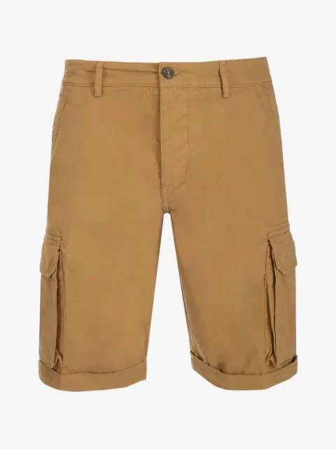 Al Duca D’Aosta 1902 button-fastening cotton cargo shorts