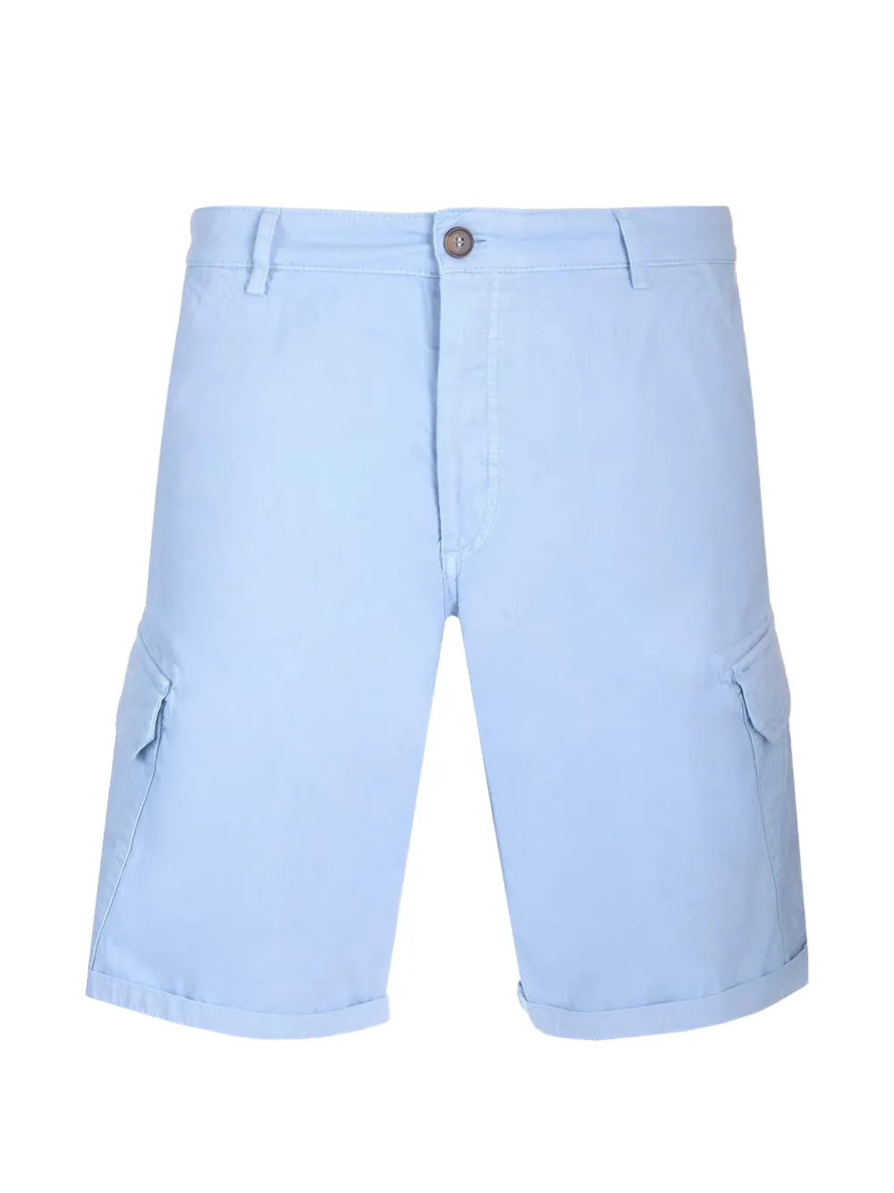 Al Duca D’Aosta 1902 cotton-twill cargo shorts - Blu